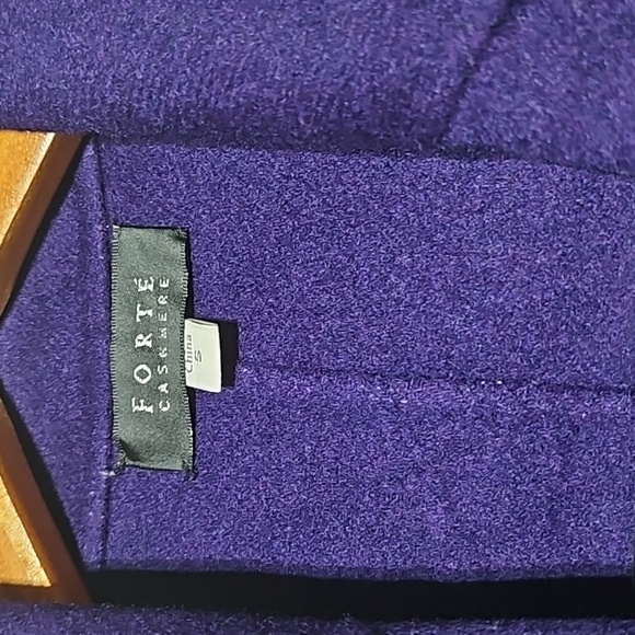 Forte Cashmere Purple Jacket - Picture 4 of 6